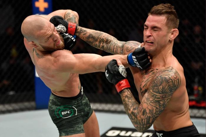 Duel Conor McGregor vs Dustin Poirier di UFC 257, Minggu (24/1/2021) WIB di Abu Dhabi.