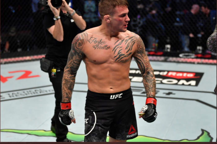 Petarung kelas ringan UFC, Dustin Poirier.