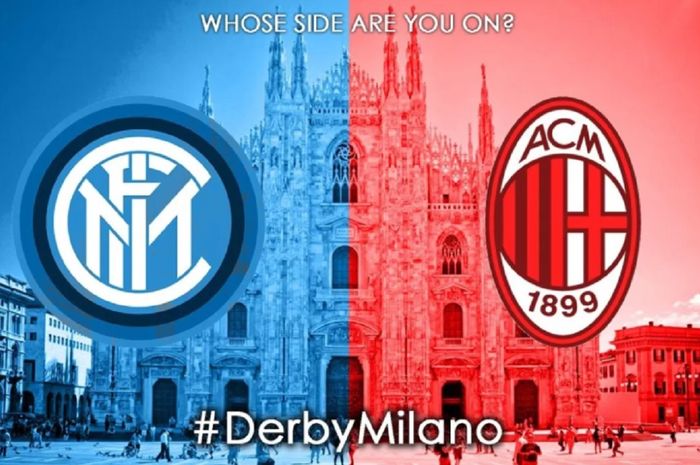 Inter Milan vs AC Milan di Coppa Italia.