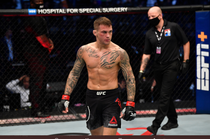 Petarung kelas ringan UFC, Dustin Poirier.