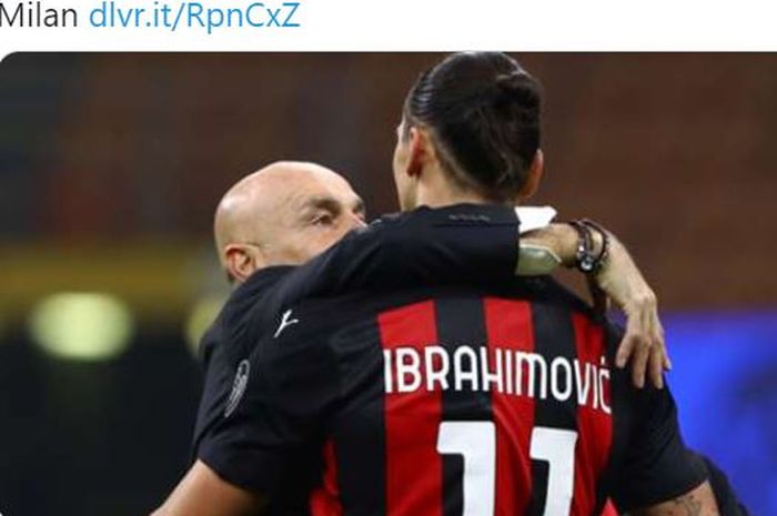 Stefano Pioli akui kelabakan menjaga Zlatan Ibrahimovic, AC Milan balik ke nomor satu pada klasemen Liga Italia 2020-2021.