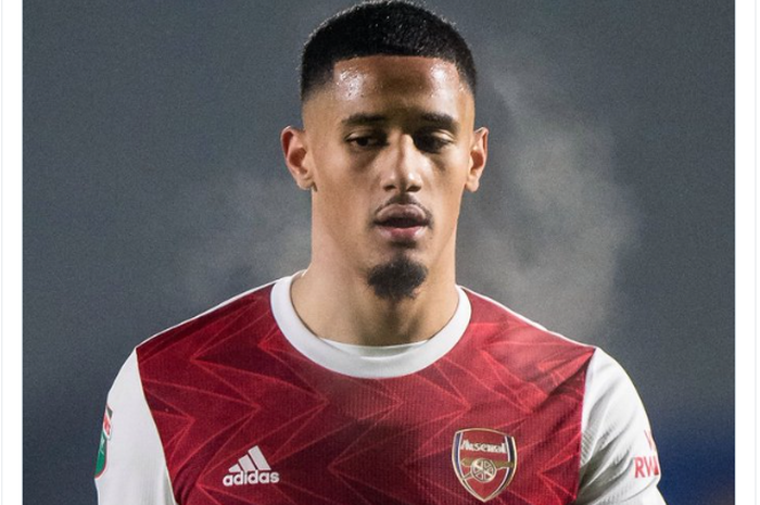 Bek Arsenal, William Saliba.