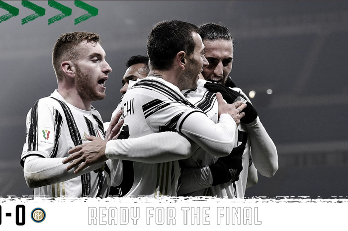 Juventus lolos ke final Coppa Italia 2020-2021 dengan menyingkirkan Inter Milan.