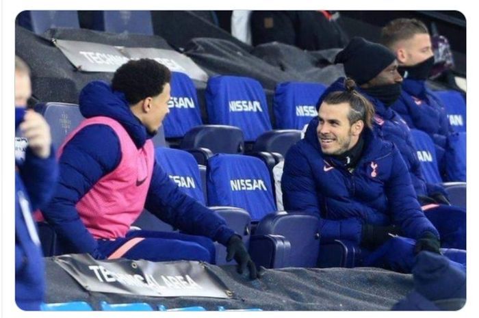 Delle Alli dan Gareth Bale mulai terpinggirkan dari skuad utama Tottenham Hotpsur pada musim 2020-2021.