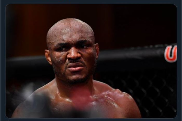 Petarung kelas welter UFC, Kamaru Usman.