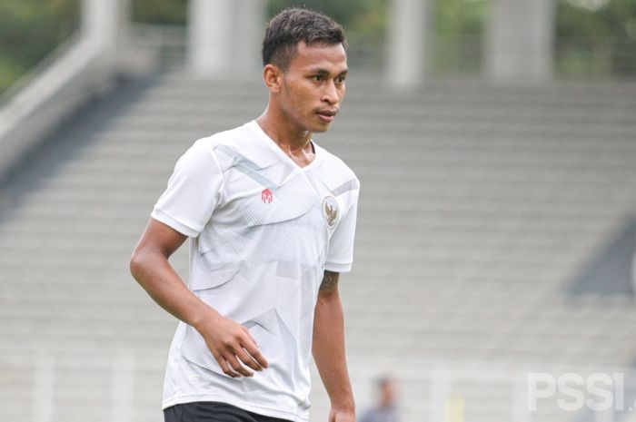 Penyerang timnas Indonesia, Osvaldo Haay.