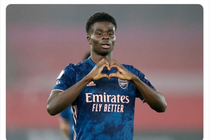 Pelatih timnas Inggris, Gareth Southgate, membeberkan alasan membawa wonderkid Arsenal, Bukayo Saka, di ajang Euro 2020.