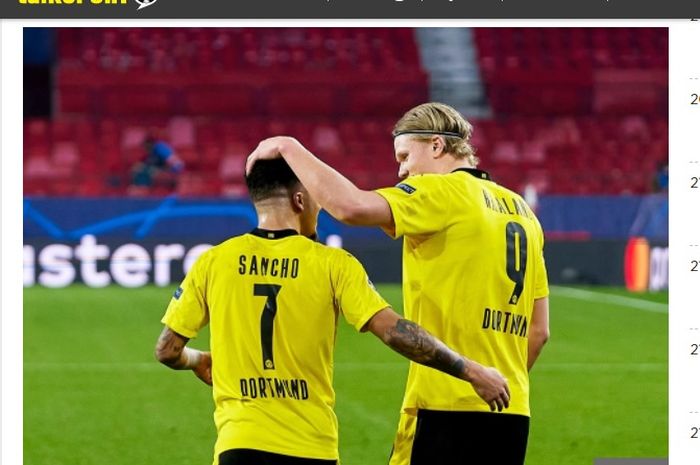 Borussia Dortmund telah menyatakan sikap soal masa depan dua bintangnya, Erling Haaland dan Jadon Sancho.