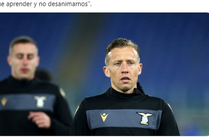 Gelandang Lazio, Lucas Leiva