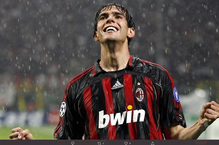 Ricardo Kaka saat memperkuat AC Milan.