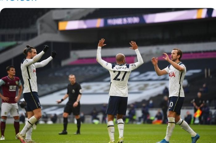 Anak pungut Mourinho dari Real Madrid, putus rentetan kekalahan beruntun di dua pertandingan terakhir Tottenham Hotspur di Liga Inggris.