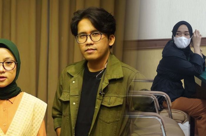 Ririe Fairus (kanan) hadir di sidang cerai yang kedua, beragendakan mediasi di Pengadilan Agama Jakarta Utara, Rabu (3/3/2021). 