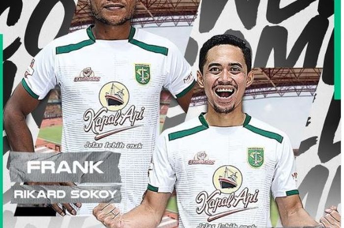 Pemain anyar Persebaya, Reva Adi Utama dan Frank Rikard Sokoy.