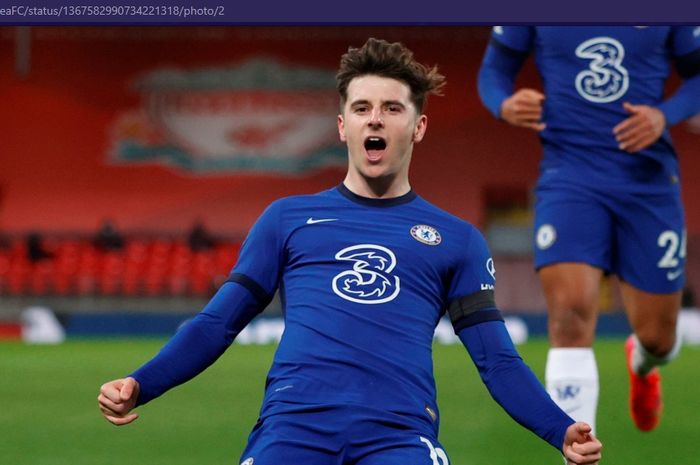 Wonderkid Chelsea, Mason Mount, akhirnya pecah telur kontra raksasa Liga Inggris usai membawa timnya menekuk Liverpool.