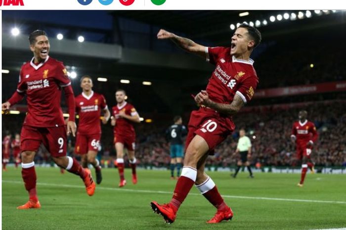 Jamie Carragher menilai Juergen Klopp membutuhkan sosok seperti Philippe Coutinho di Liverpool saat ini.