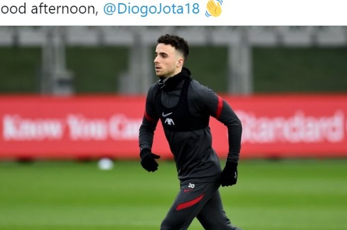 Pemain Liverpool, Diogo Jota.