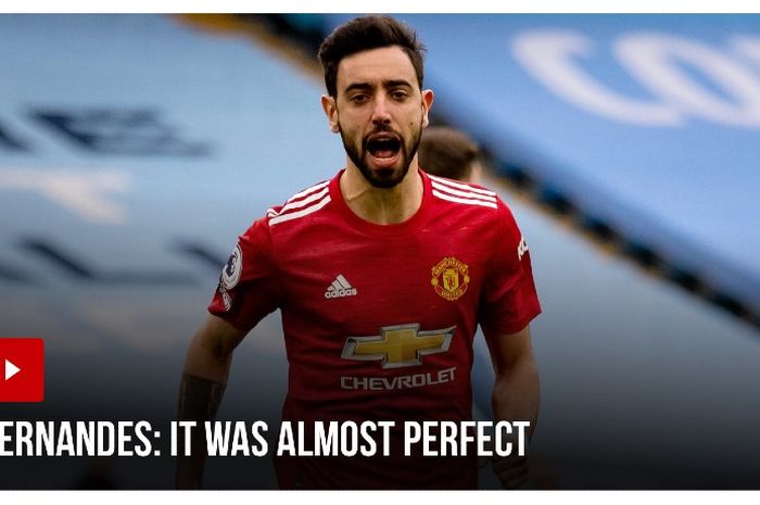 Pemain Manchester United, Bruno Fernandes.