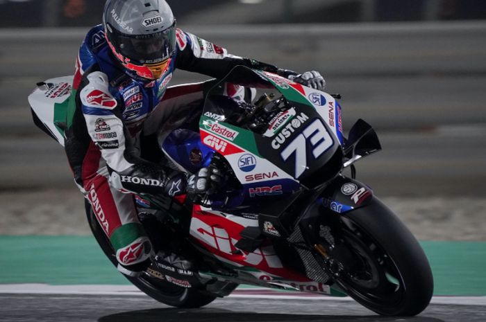 Pembalap LCR Honda Castrol, Alex Marquez.