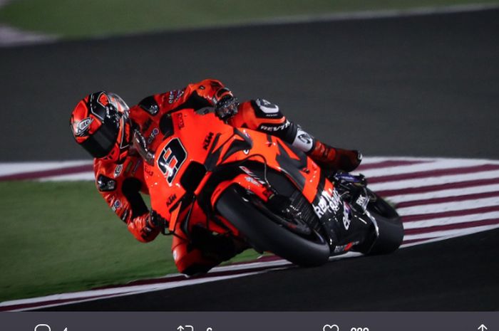 Pembalap KTM Tech3, Danilo Petrucci.