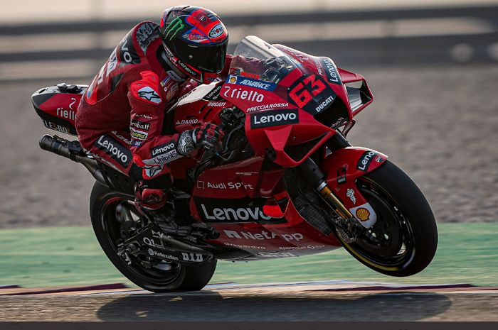 Pembalap Ducati Lenovo Team, Francesco Bagnaia.