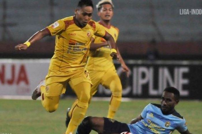 Ahmad Ikhwan saat masih membela Sriwijaya FC