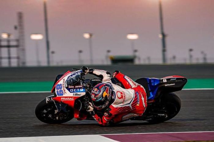 Jorge Martin saat tes pramusim MotoGP 2021 Qatar.