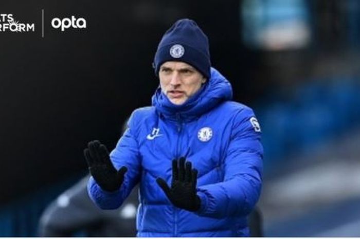 Juru taktik Chelsea, Thomas Tuchel, semakin dekat dengan rekor tak terkalahkan terpanjang di awal masa jabatan.