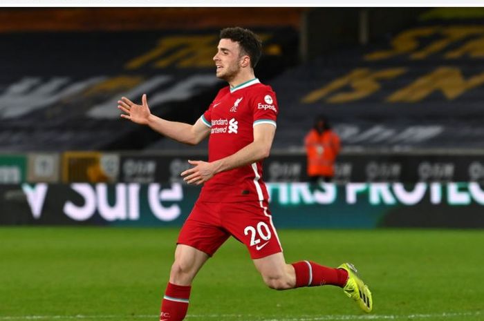 Striker Liverpool, Diogo Jota. 