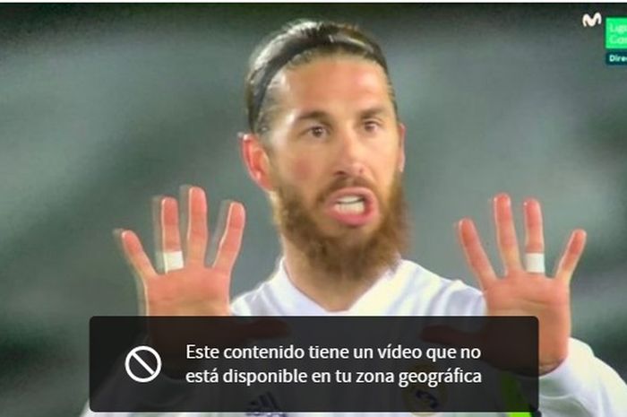 Bek Real Madrid, Sergio Ramos.