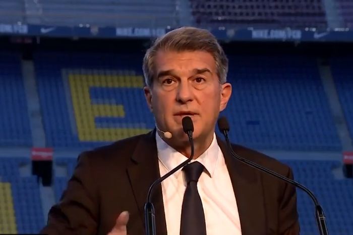 Presiden Barcelona, Joan Laporta.