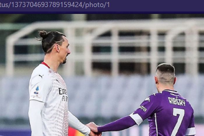 Drama 5 gol dalam laga Fiorentina versus AC Milan menjadi milik pemain veteran seperti Zlatan Ibrahimovic dan Franck Ribery yang tua-tua keladi. 