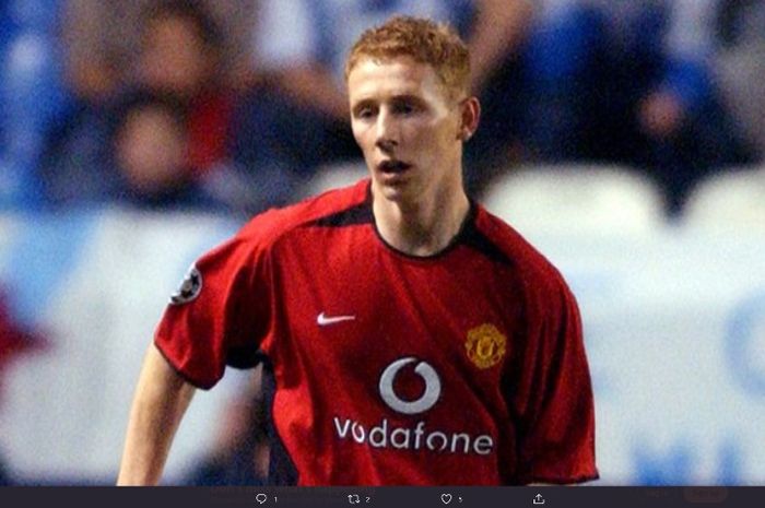 Lee Roche saat masih bermain untuk Manchester United.