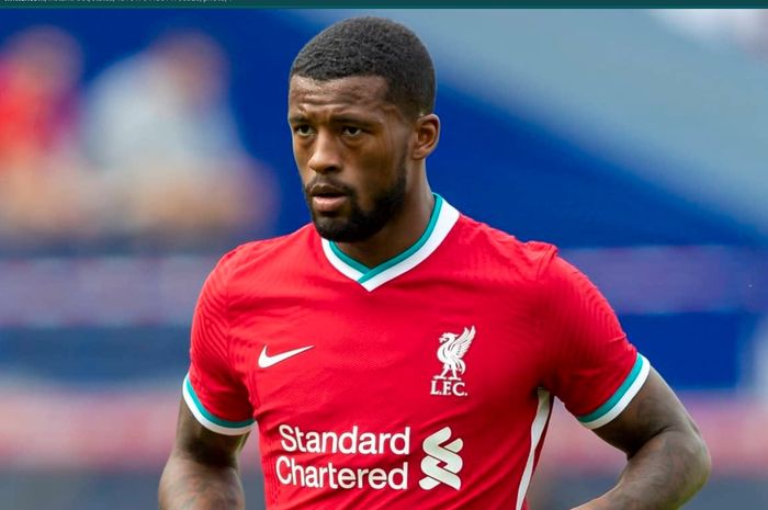 Gelandang tengah Liverpool, Georginio Wijnaldum.