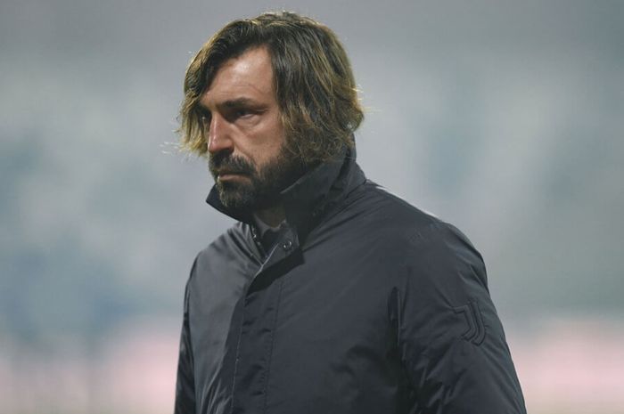 Pelatih Juventus, Andrea Pirlo.