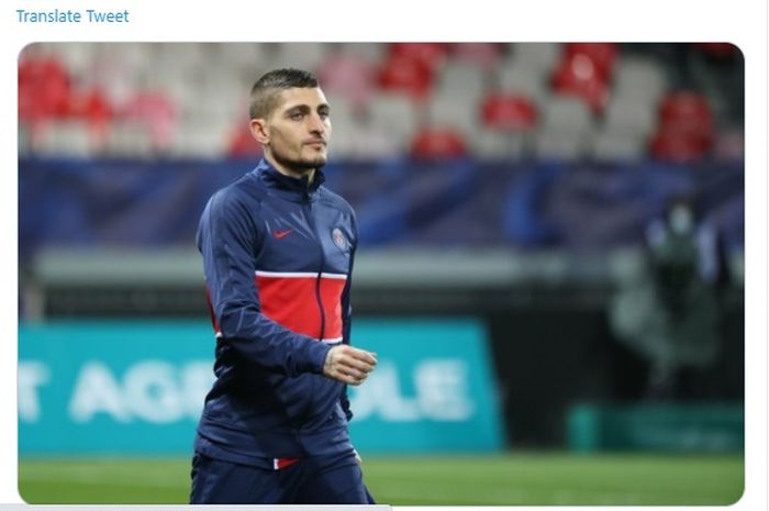 Marco Verratti dipastikan positif COVID-19 dan bakal melewatkan laga melawan Bayern Muenchen di leg pertama perempat final Liga Champions 2020-2021.