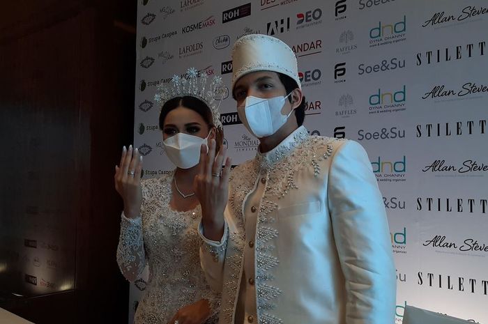 Atta Halilintar saat ditemui Grid.ID bersama Aurel Hermansyah di kawasan Setiabudi, Jakarta Selatan, Sabtu (3/4/2021).