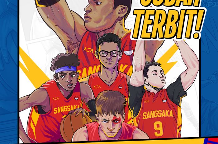 Sangsaka Lima, serial komik basket pertama Indonesia kolaborasi DBL Indonesia dan Komik MJP Studio.