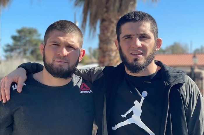 Khabib Nurmagomedov dan Islam Makhachev.