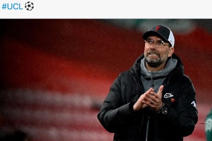 Pelatih Liverpool, Juergen Klopp.