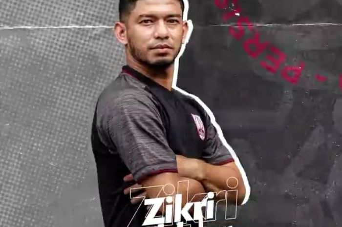 Pemain Persis Solo, Zikri Akbar, yang pernah bermain di Liga Paraguay