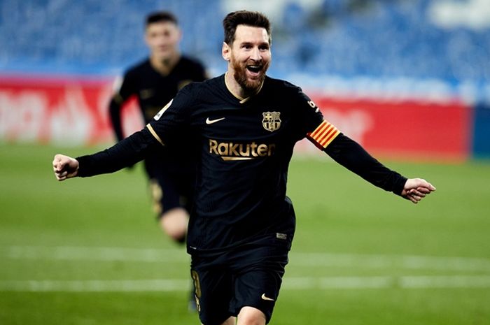 Kapten Barcelona, Lionel Messi.