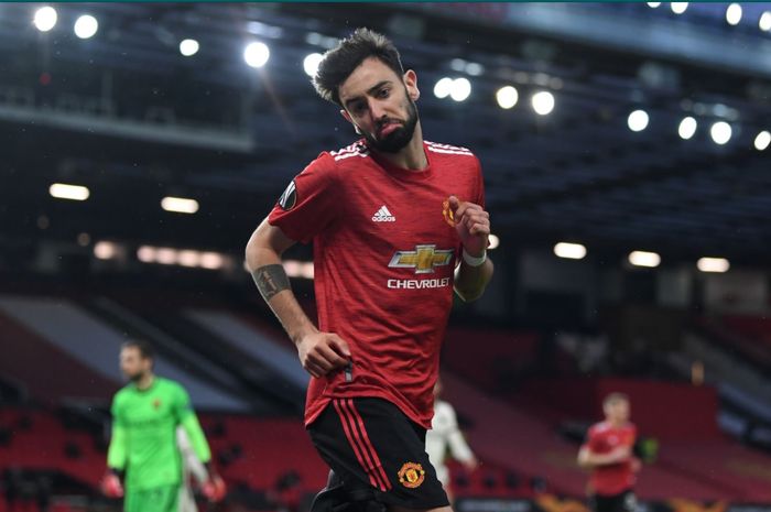 Bruno Fernandes kalah dari bek terbuang era Jose Mourinho soal jadi pemain terbaik Manchester United musim ini.