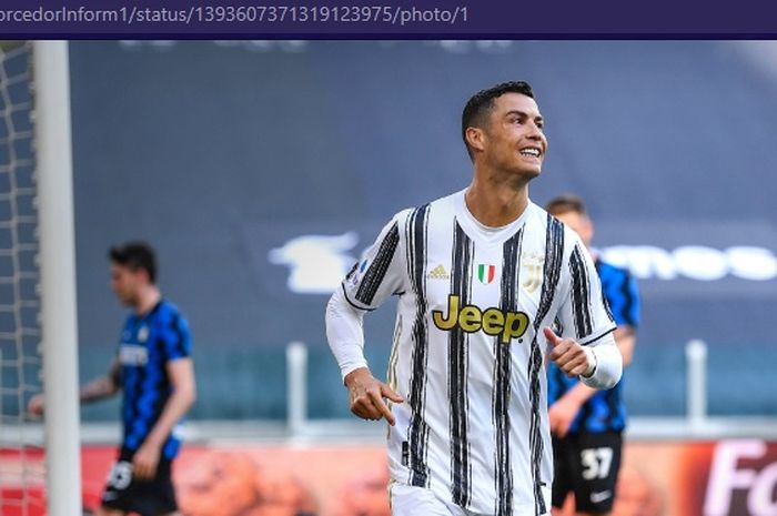 Cristiano Ronaldo dan Romelu Lukaku, kompak mengakhiri kesialan masing-masing saat Juventus mengungguli Inter Milan di babak pertama.