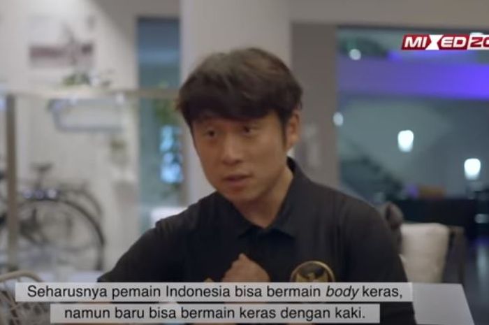 Pelatih fisik timnas Indonesia, Lee Jae-hong.