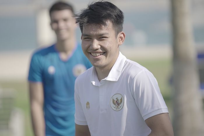 Witan Sulaeman sudah tiba di pemusatan latihan timnas Indonesia di Dubai, Uni Emirat Arab, Kamis (20/5/2021).