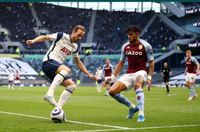 Tottenham Hotspur takluk 1-2 dari Aston Villa pada laga pekan ke-37 Liga Inggris 2020-2021.