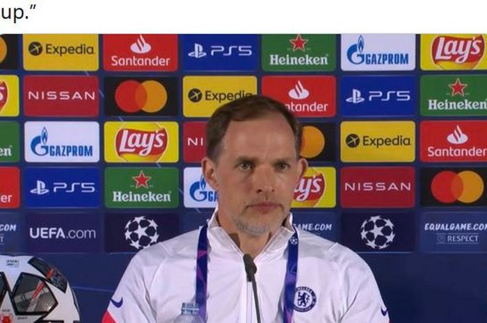 Pelatih Chelsea, Thomas Tuchel.