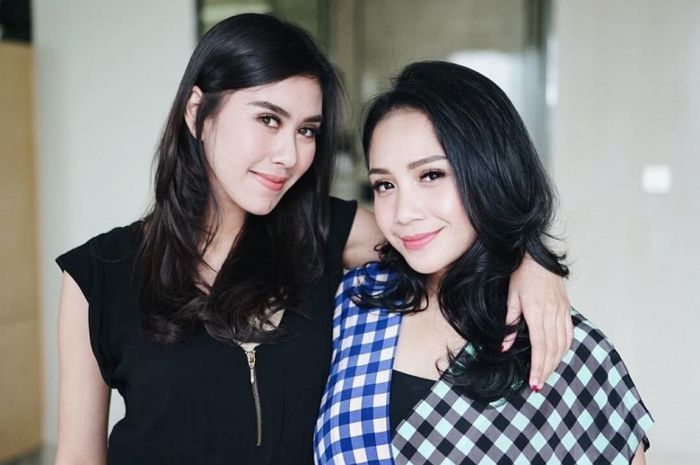 Syahnaz Sadiqah dan Nagita Slavina