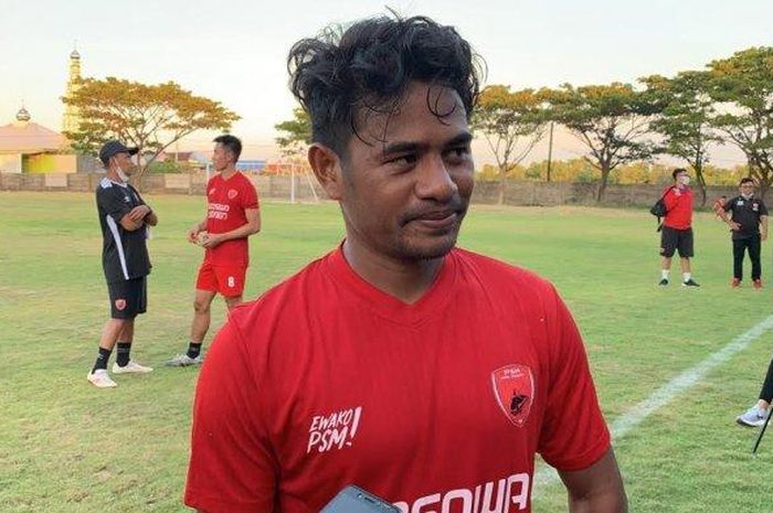 Pemain anyar PSM Makassar, Ilham Udin Armaiyn.