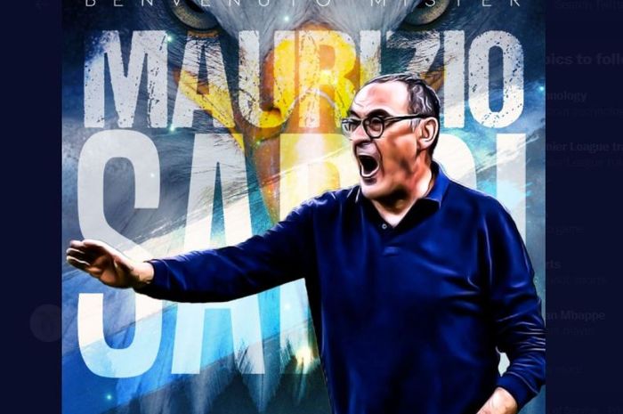 Maurizio Sarri resmi ditunjuk Lazio untuk menggantikan posisi Simone Inzaghi.